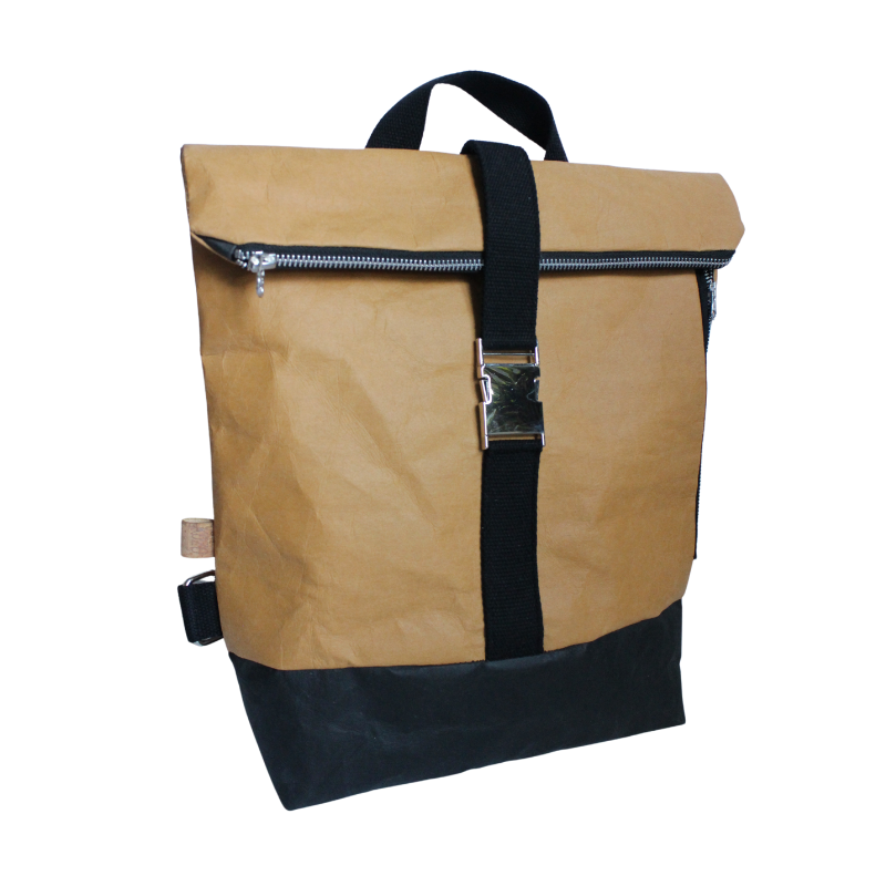 Aspen Backpack | Tan & Black